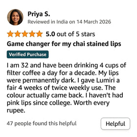 Priya S verified review