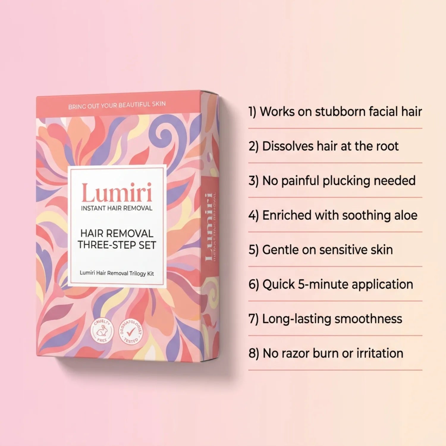 Lumiri Hair Removal Kit — 22 Claims 8Bullets