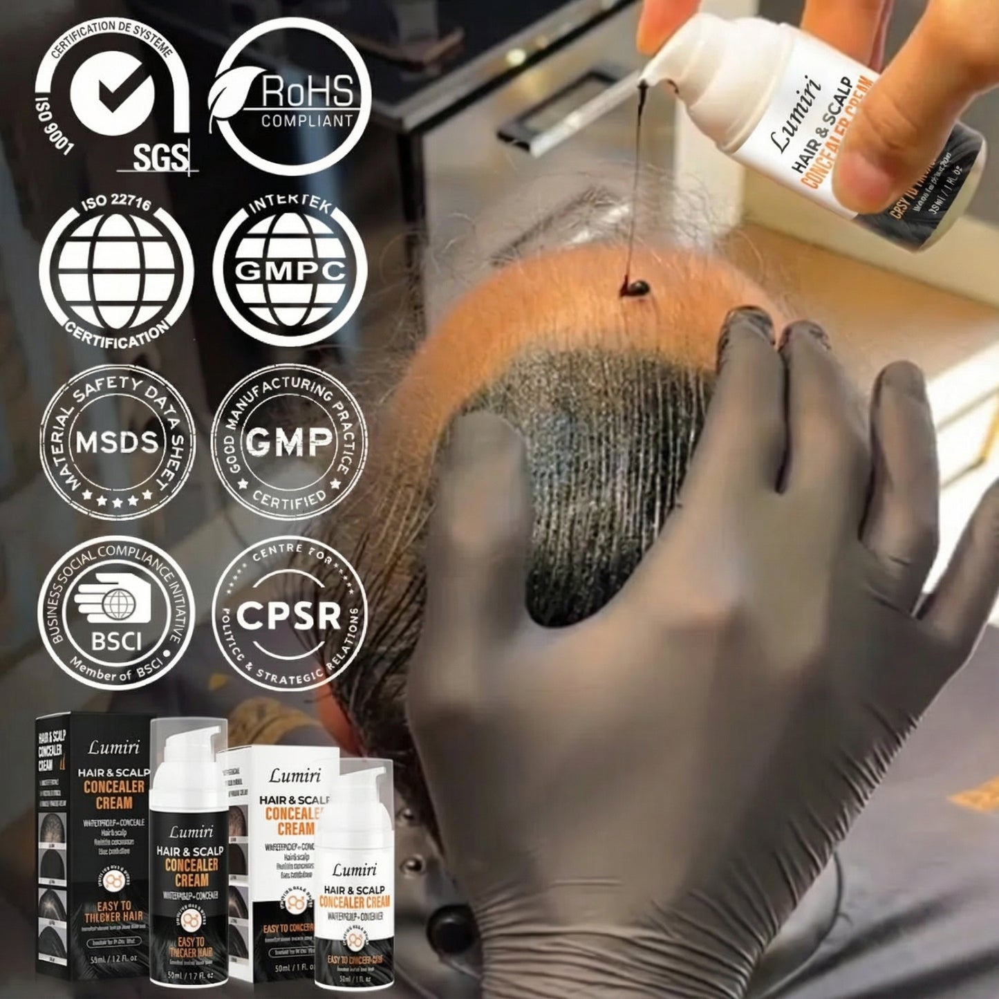 Lumiri Instant Hair Concealer