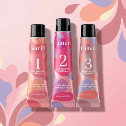 Lumiri Hair Removal Kit — Lumiri 3Tubes V1